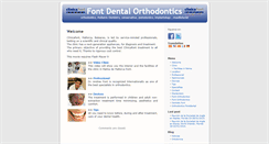 Desktop Screenshot of fontdental.com